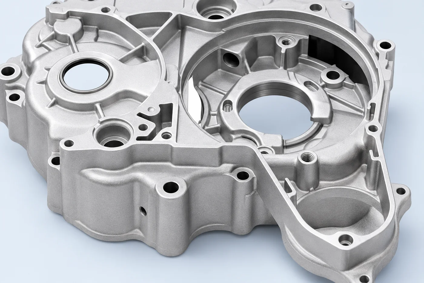 Metal cast component interfaces prepared for a technical baseline review