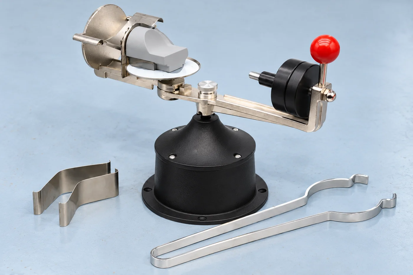 Centrifugal apparatus and separate supplied tools displayed apart